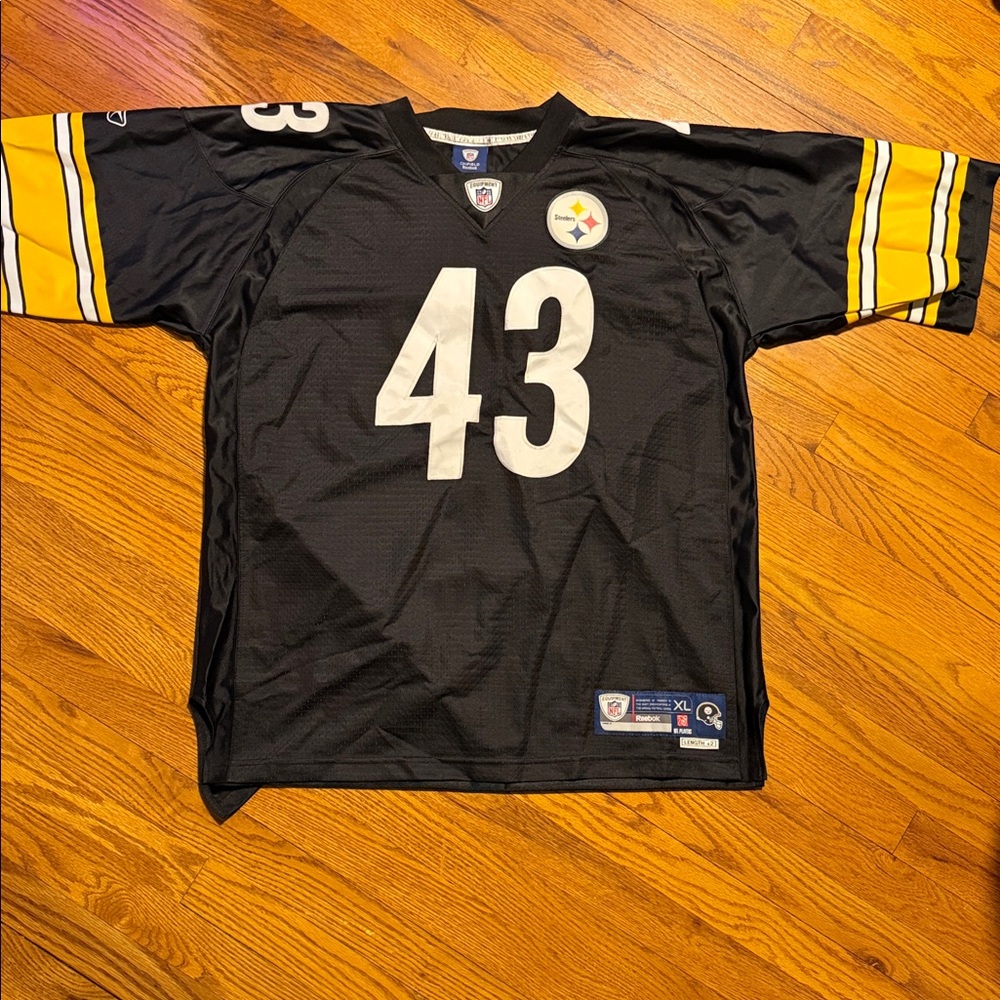Black Football Jersey with Number 43